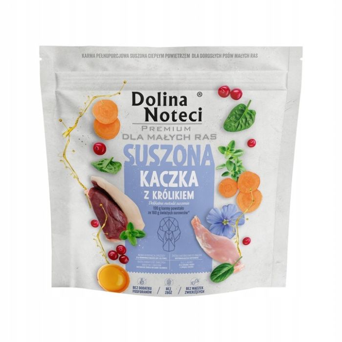 Dolina Noteci Premium Dog Sušena Pačetina sa Zečetinom 1kg