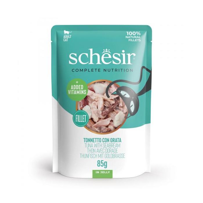 Schesir Cat Tunjevina i Orada u Želeu Sos 85g