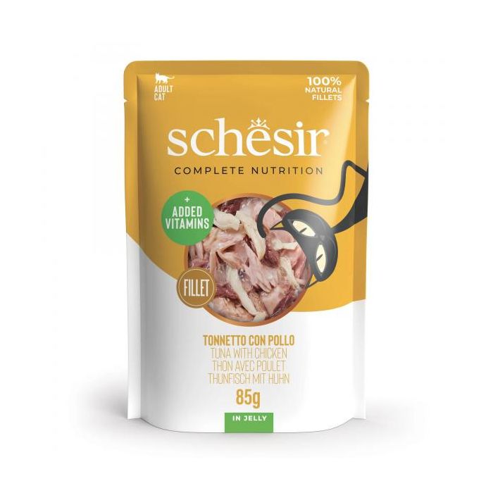 Schesir Cat Tunjevina i Piletina u Želeu Sos 85g
