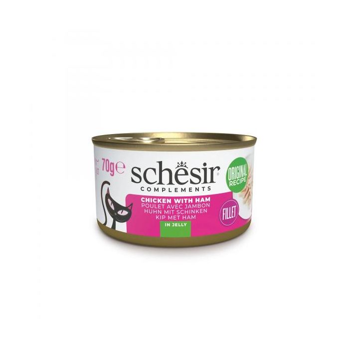 Schesir Cat  Piletina i Šunka u Želeu 70g