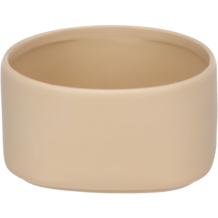 Flamingo Kreramička Činija za Hranu i Vodu Zara Bež 15x7 / 1L
