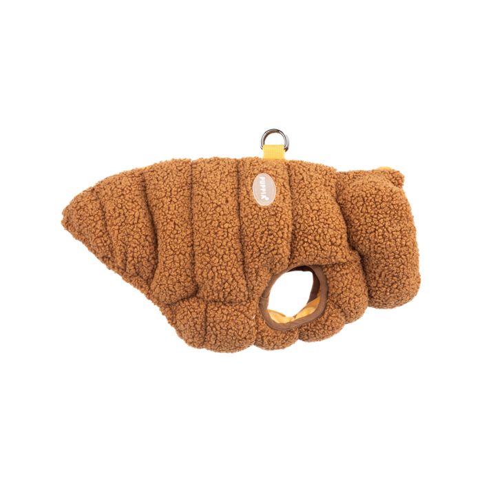 Puppia Cabin Flis Jakna sa Amom Braon XL 38x60x39cm