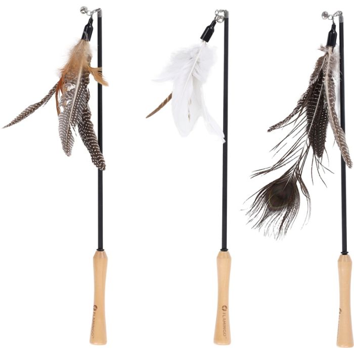 Flamingo Igračka Tyra Štap sa Percem Više Boja 47-77cm / 1 kom.