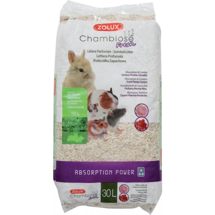 212315 Zolux Chambiose Fresh Mirišljava Piljevina za Glodare 30L / 3kg