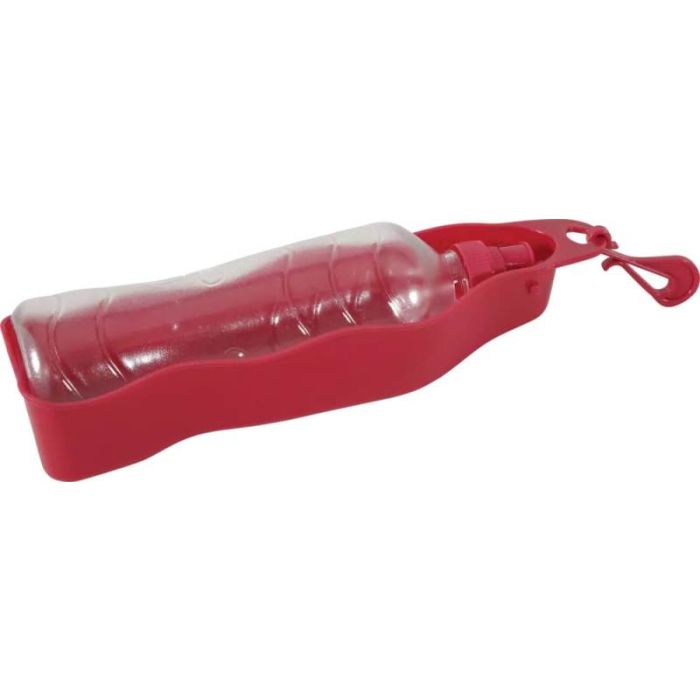 474242RGE Zolux Bivouak Sklopiva Putna Flašica za Vodu Crvena 450ml