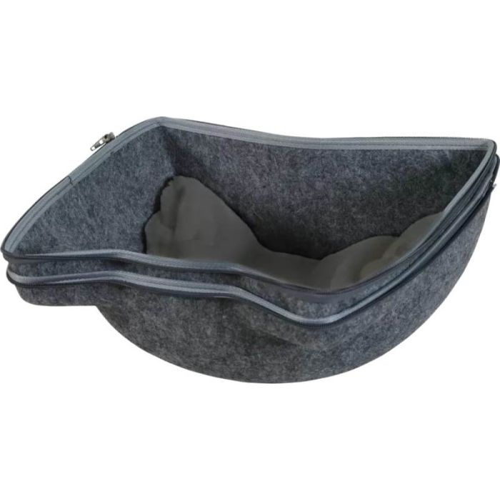 500110 Zolux Moon Kućica za Mačke Igloo Antracit Siva 41x38x36,5cm