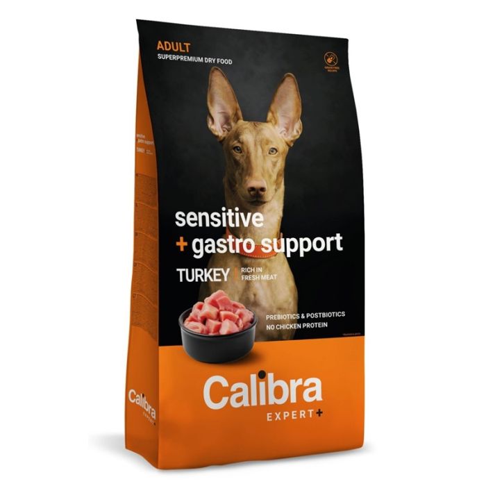 Calibra Dog Expert+ Adult Sensitive & Gastro Support 12kg