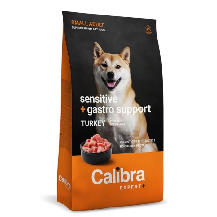 Calibra Dog Expert+ Adult Small Sensitive & Gastro Support 6kg