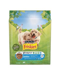 Friskies Dog Junior Piletina i Povrće 2,4kg