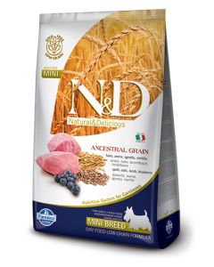 N&D Low Grain Mini Lamb & Blueberry 2,5kg