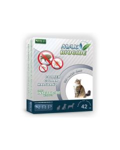 Max Biocide Biljna Antiparazitska Ogrlica za Mačke 42cm
