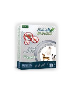Max Biocide Biljna Antiparazitska Ogrlica za Male Pse 38cm