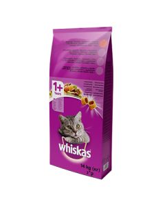 Whiskas Briketi Govedina 14kg