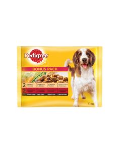 Pedigree Multipack Adult Piletina i Govedina 4x100g