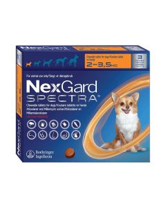 NexGard Spectra za Pse 2-3,5kg / 1 kom.