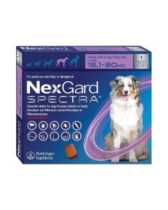 NexGard Spectra za Pse 15,1-30kg / 1 kom.