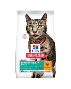 Hill's Perfect Weight Adult Cat Piletina 1,5kg