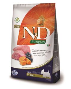 N&D Pumpkin Mini Lamb & Blueberry 2,5kg