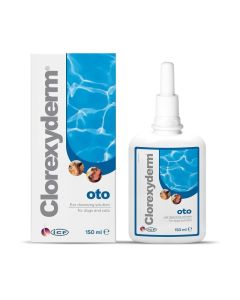 ICF Clorexyderm Oto Losion za Čišćenje Ušiju za Pse i Mačke 150 ml