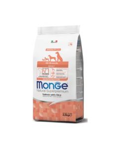 Monge Adult All Breeds Losos i Pirinač 2,5kg