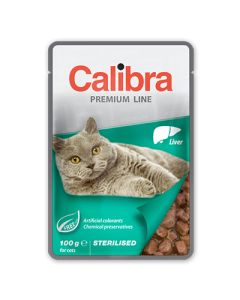Calibra Cat Premium Sterilised Kesica Džigerica 100g