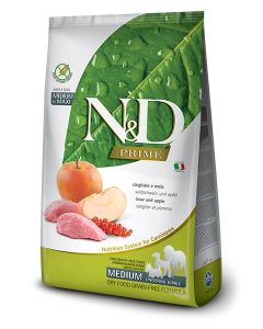 N&D Prime Medium & Maxi Adult Boar & Apple 12kg