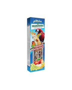 Manitoba Štapići Miks Sa Voćem Nimfe/Papagaji 120g