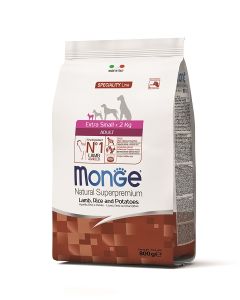 Monge Extra Small Adult Jagnjetina, Pirinač i Krompir 800g