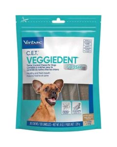 Virbac Veggiedent Fr3sh XS (<5kg) 120g 15 kom