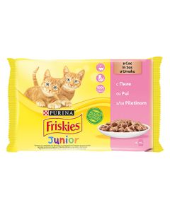 Friskies Cat Junior Piletina 4x85g