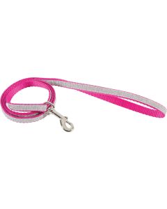 520023ROS Zolux Shiny Nylon Povodac Pink