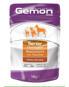 Monge Gemon Dog Senior Kesica Ćuretina 100g
