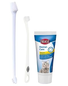 Trixie Set Četkica Za Zube + Pasta Sa Ukusom Sira 50g