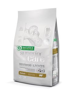 Nature's Protection White Dogs Adult Small and Mini Jagnjetina 1,5kg