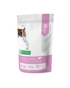 Nature's Protection Dog Junior Jagnjetina 500g