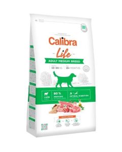 Calibra Dog Life Adult Medium Breed Jagnjetina 12kg