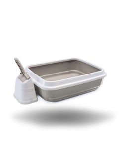 Imac Duo Toalet i Lopatica Za Posip Belo / Siva 59x40x28cm