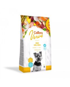 Calibra Dog Verve GF Junior Small Piletina & Pačetina 1,2kg