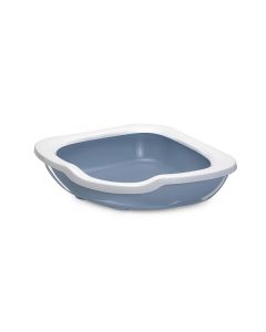 Imac Fred Ugaoni Toalet Za Mačke Belo / Plavi 51x51x15,5cm
