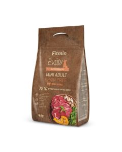 Fitmin Dog Purity Grain Free Adult Mini Govedina 800g