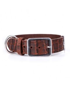 MyFamily Tucson Braon Kožna Ogrlica 42-55cm / 3,4cm