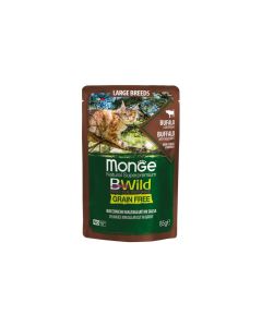 Monge BWild Cat Senior Bivo i Povrće Kesica 85g