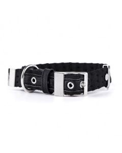 MyFamily Milano Crna Najlon Ogrlica 35-45cm / 2,2cm
