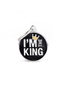 MyFamily Charms Medium Privezak Za Graviranje I Am The King