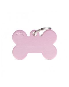 MyFamily Basic Privezak Za Graviranje Velika Pink Koska Aluminijum