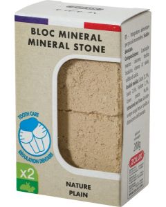 234044 Zolux Eden Mineralni Kamen za Glodare Nature Plain 2x100g