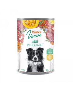 Calibra Dog Verve Konzerva GF Adult Divlja Svinja & Govedina 400g