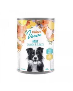 Calibra Dog Verve Konzerva GF Adult Losos & Ćuretina 400g