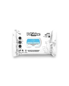 Petshine Fresh Water Vlažne Maramice 40 kom.