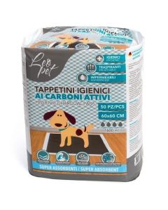 Leopet Prostirka Upijajuća sa Aktivnim Ugljem 60x60cm / 50 kom.